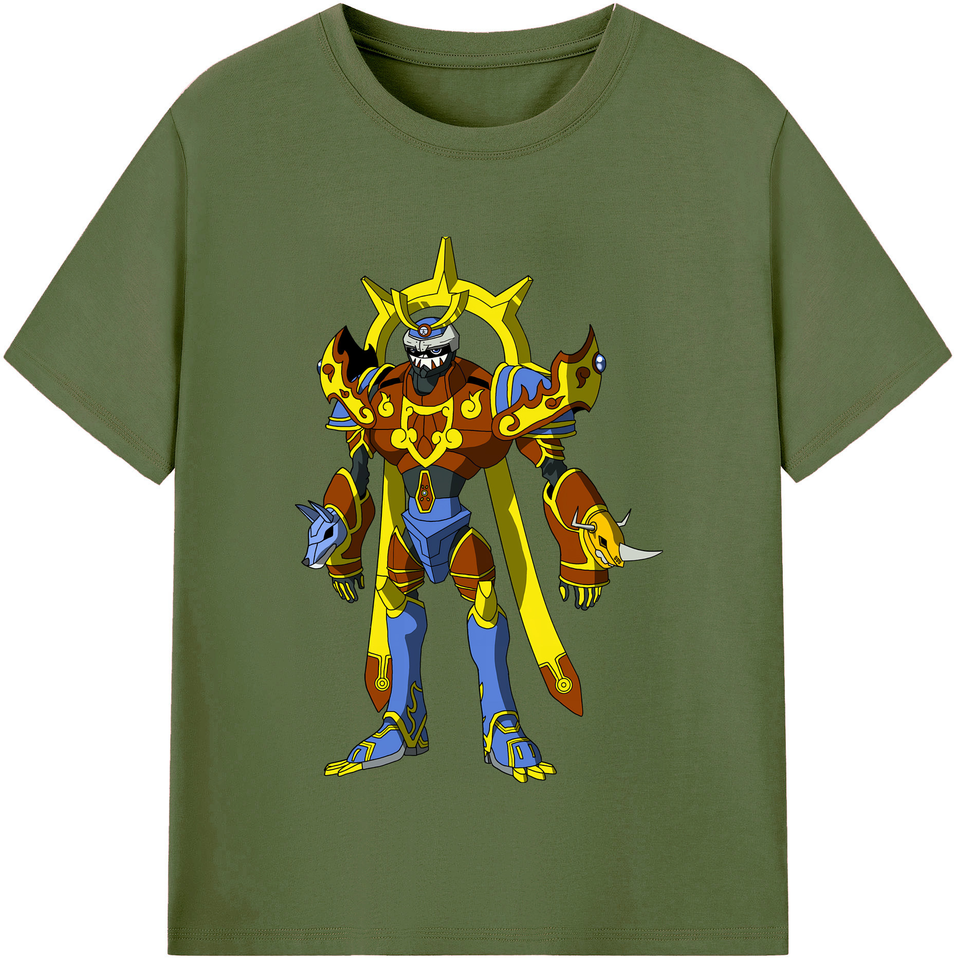 （画像用） Digimon デジタルモンスター/デジモン 綿100％半袖Tシャツ（フロントプリント）